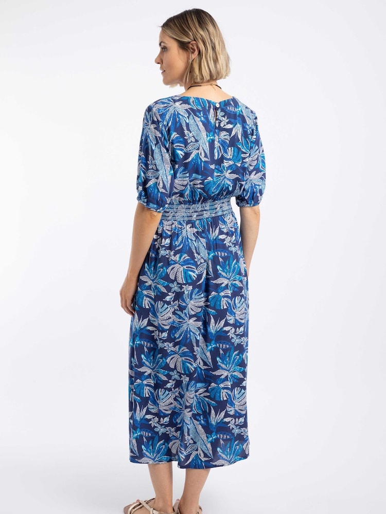 Weird Fish Dilsha Printed Midi Dress - Bild 2 von 7