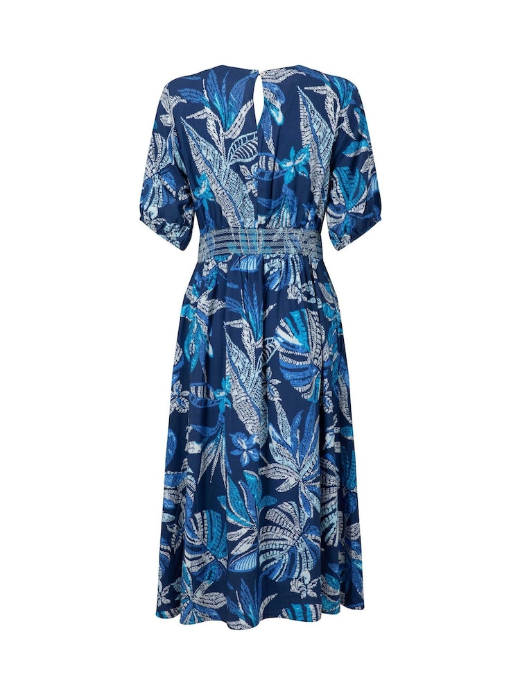 Weird Fish Dilsha Printed Midi Dress - Bild 7 von 7