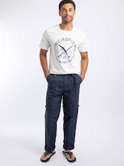 Weird Fish Blue Wade Ripstop Zip Off Trousers - Image 1 of 8