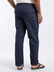 Weird Fish Blue Wade Ripstop Zip Off Trousers - Image 3 of 8