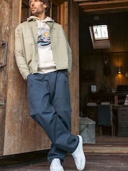 Weird Fish Blue Wade Ripstop Zip Off Trousers - Image 6 of 8