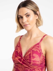 Weird Fish Orange Penelope Printed Swimsuit - Image 5 of 8