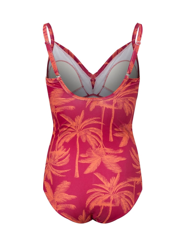 Weird Fish Orange Penelope Printed Swimsuit - Image 8 of 8 Weird Fish Orange Penelope Printed Swimsuit - Image 8 of 8