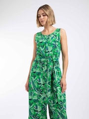 Combinaison en viscose imprimée Weird Fish Nalani - Image 2 sur 7