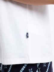 Weird Fish White Tirtha Embroidered Jersey Vest - Image 5 of 7