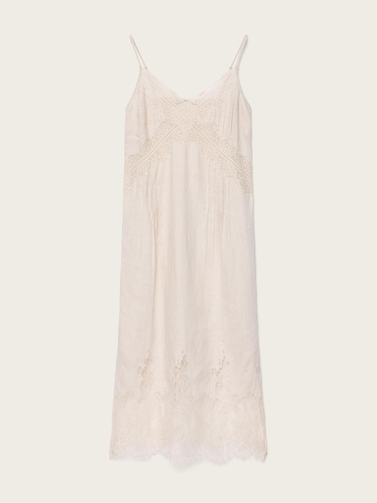 AllSaints White Samia Dress - Image 5 of 5 AllSaints White Samia Dress - Image 5 of 5