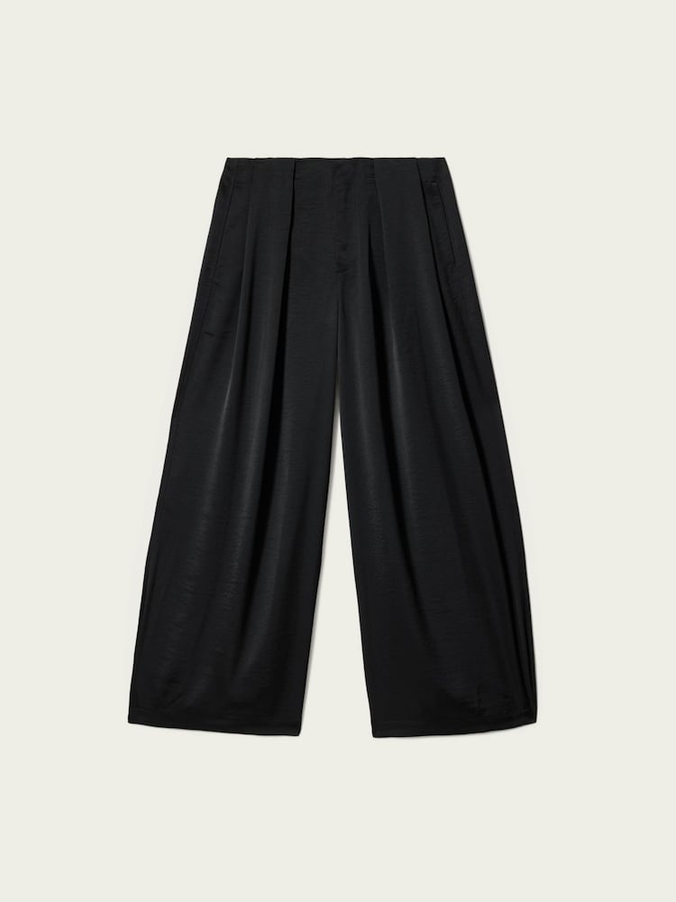 AllSaints Black Lola Trousers - Image 8 of 8 AllSaints Black Lola Trousers - Image 8 of 8