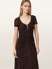 Allsaints Gabby Mesh Kjole - Bilde 2 av 7