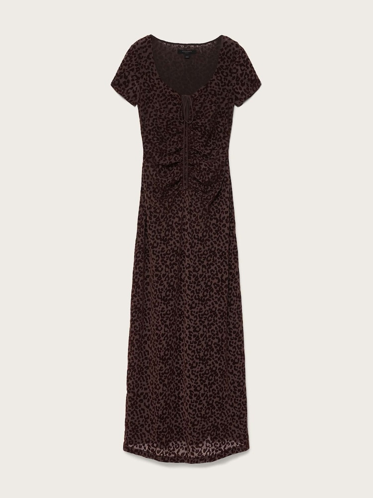 Allsaints Gabby Mesh Kjole - Bilde 7 av 7