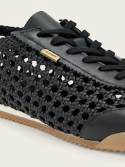 AllSaints Black Kenny Woven Runner - Image 5 of 5