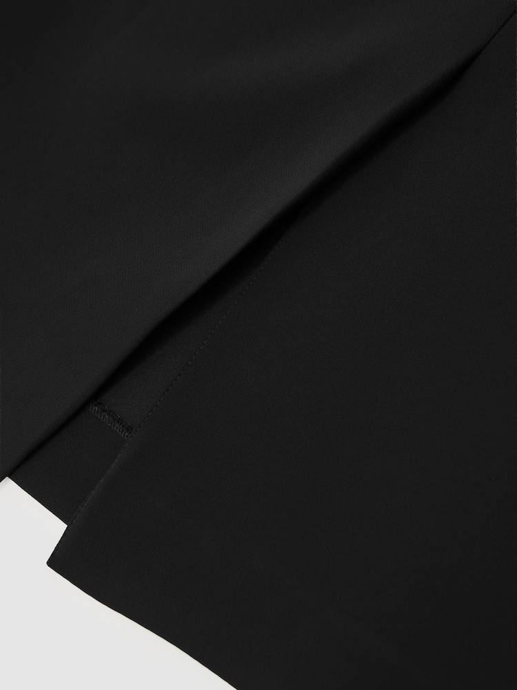 Reiss Black Veronica High-Rise Pencil Midi Skirt - Image 8 of 8 Reiss Black Veronica High-Rise Pencil Midi Skirt - Image 8 of 8