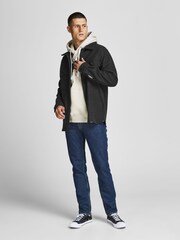 črna - Srajca z dvojnim žepom JACK & JONES - Slika 2 iz 5