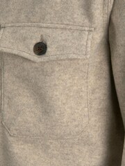 JACK & JONES Brown Double Pocket Overshirt - Image 3 of 3