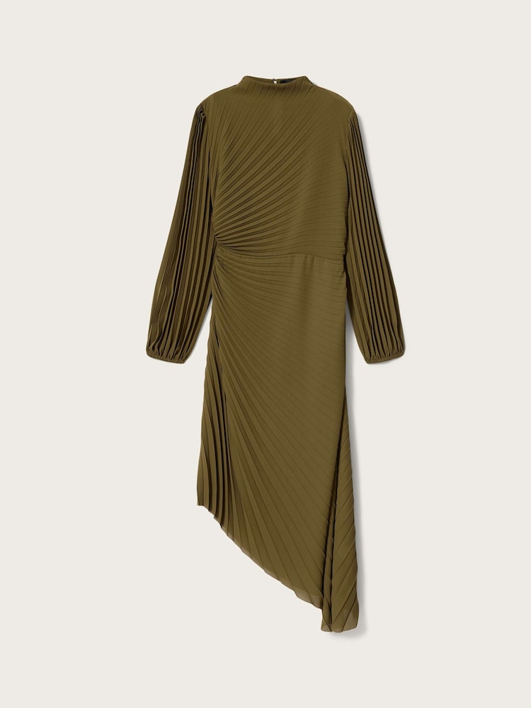 AllSaints Green Milena Dress - Image 6 of 6 AllSaints Green Milena Dress - Image 6 of 6