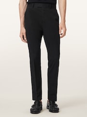 AllSaints Black Bay Trousers - Image 1 of 8