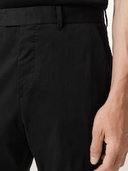 AllSaints Black Bay Trousers - Image 3 of 8