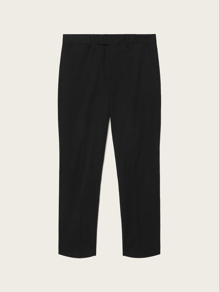 AllSaints Black Bay Trousers - Image 8 of 8