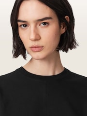 AllSaints Black Eden Artia T-Shirt - Image 3 of 6
