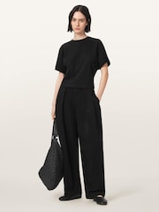 AllSaints Black Eden Artia T-Shirt - Image 5 of 6