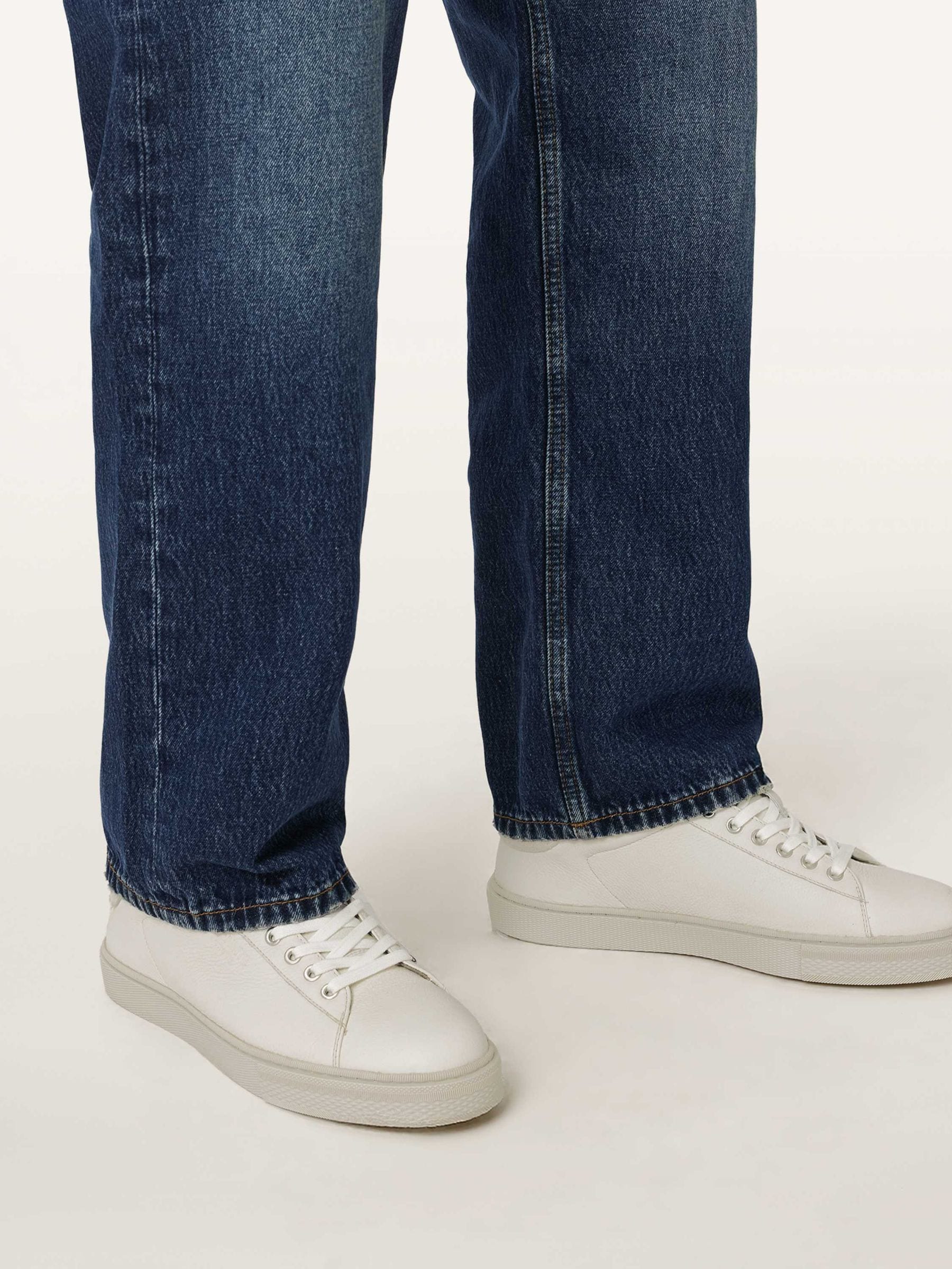 Allsaints Men's White Tucker Low Top Trainers - Size 10 - Image 3