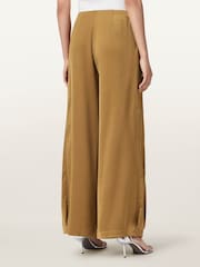 AllSaints Brown Lola Trousers - Image 6 of 9