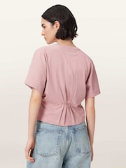 AllSaints Pink Eden Artia T-Shirt - Image 4 of 6