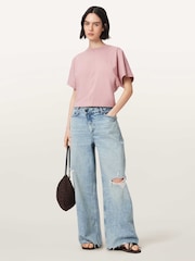 AllSaints Pink Eden Artia T-Shirt - Image 5 of 6