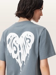 AllSaints Blue Trip Lisa T-Shirt - Image 5 of 8