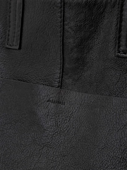 AllSaints Black Lutece Leather Tote - Image 7 of 7
