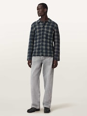 AllSaints Blue Menard Cardigan - Image 5 of 7