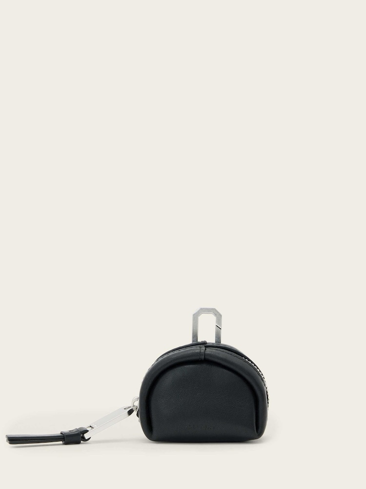 AllSaints Black Rosalie Airpod Case - Image 1 of 4 AllSaints Black Rosalie Airpod Case - Image 1 of 4