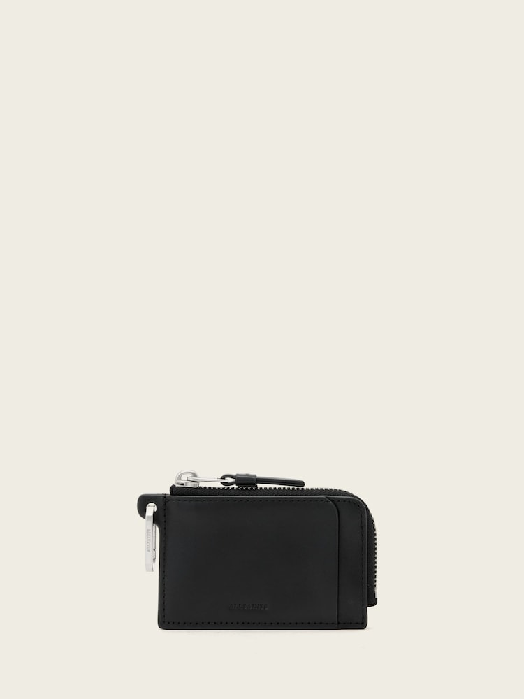 AllSaints Black Wallet - Image 1 of 5 AllSaints Black Wallet - Image 1 of 5