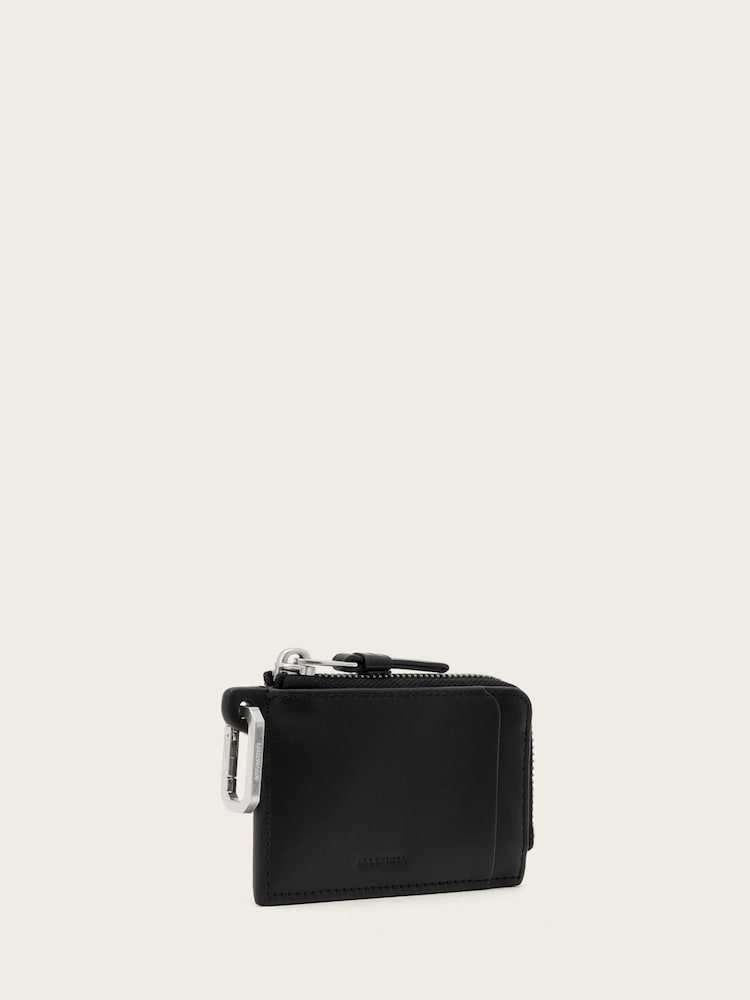 AllSaints Black Wallet - Image 2 of 5 AllSaints Black Wallet - Image 2 of 5