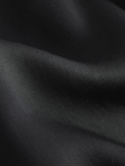 Black Soft Revere Collar Long Sleeve Shirt - Image 2 of 3
