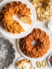 NORDICWARE Gold 80th Anniversary Laurel Wreath Bundt® Pan - Image 2 of 5