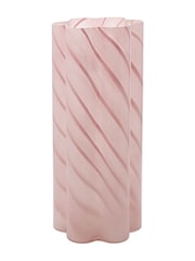 Widdop Pink Swirl Vase - Image 3 of 3