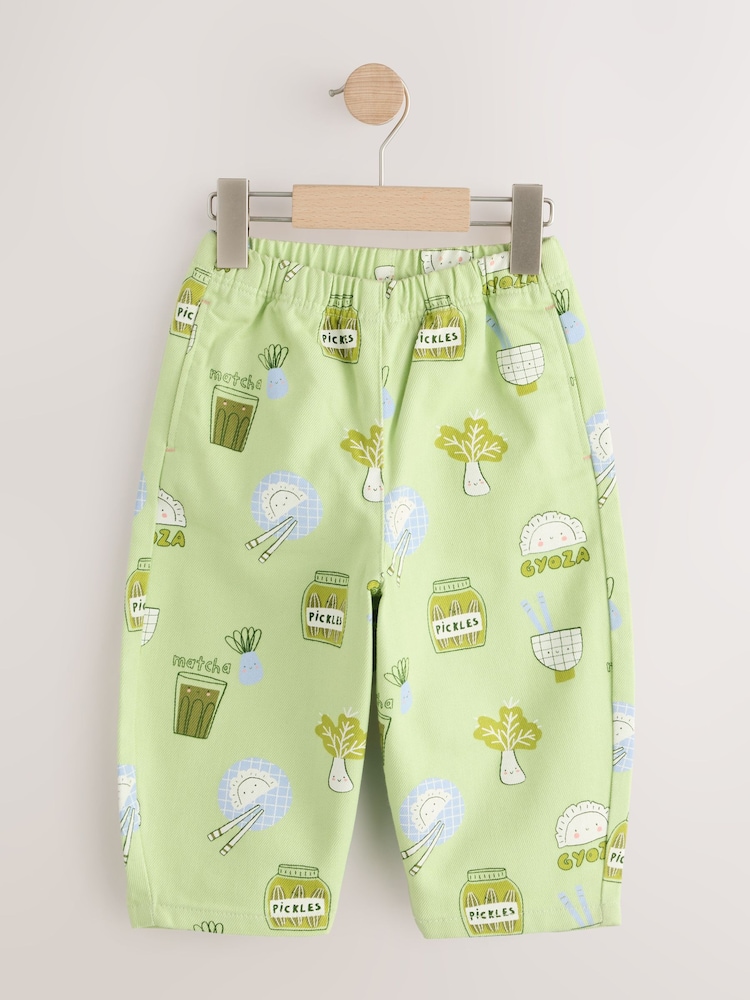Green Food - Jean imprimé (3mois -7an) - Image 1 sur 4