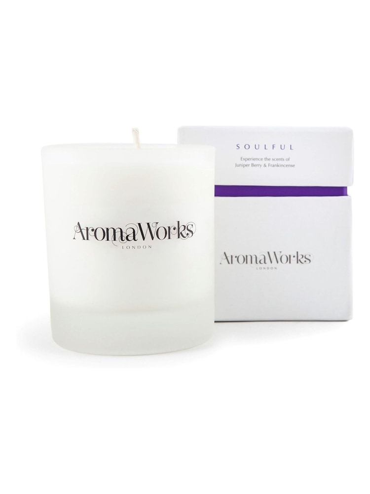 AromaWorks Clear Soulful Medium 30cl Scented Candle - Image 1 of 2
