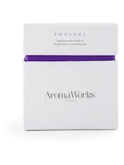 AromaWorks Clear Soulful Medium 30cl Scented Candle - Image 2 of 2