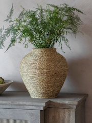 One.World Natural Stanton Rounded Vase - Image 1 of 1
