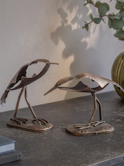 One.World Bronze Wyesham Pair of Birds Ornaments - Image 1 of 2