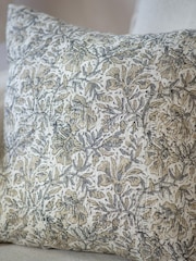 One.World Olive Clarendon Botanical Olive 45cm Cushion - Image 2 of 2