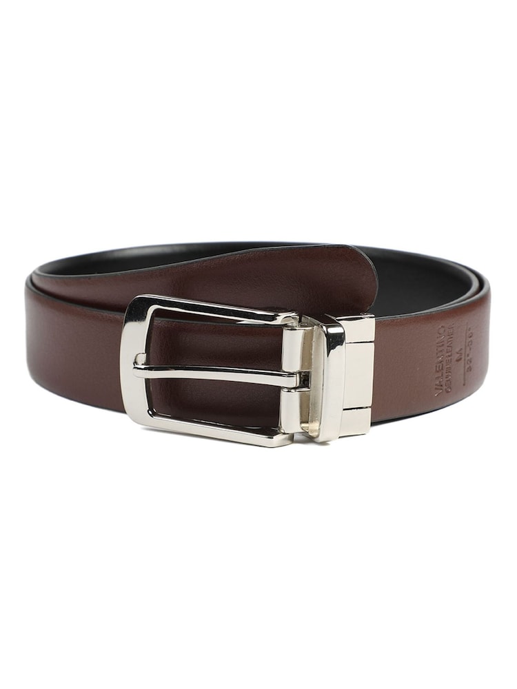 Jones Bootmaker Black Valentino Reversible Leather Belt - Image 1 of 3 Jones Bootmaker Black Valentino Reversible Leather Belt - Image 1 of 3