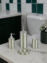 Showerdrape 4 Piece White Pier Bathroom Accessory Set - Image 2 of 6