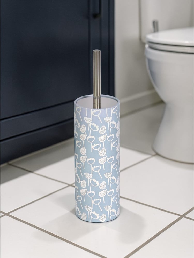 Showerdrape Blue Buttercup Floral Toilet Brush - Image 1 of 3