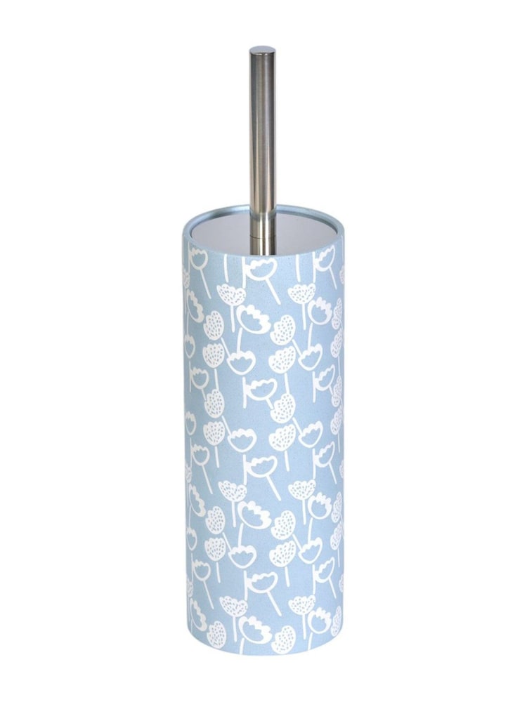 Showerdrape Blue Buttercup Floral Toilet Brush - Image 2 of 3