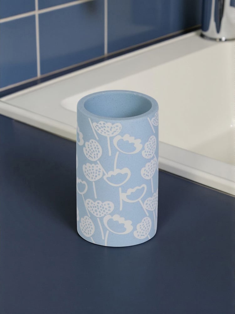 Showerdrape Buttercup Floral 2 Piece Bathroom Accessory Set - 5суретінің 2 суреті