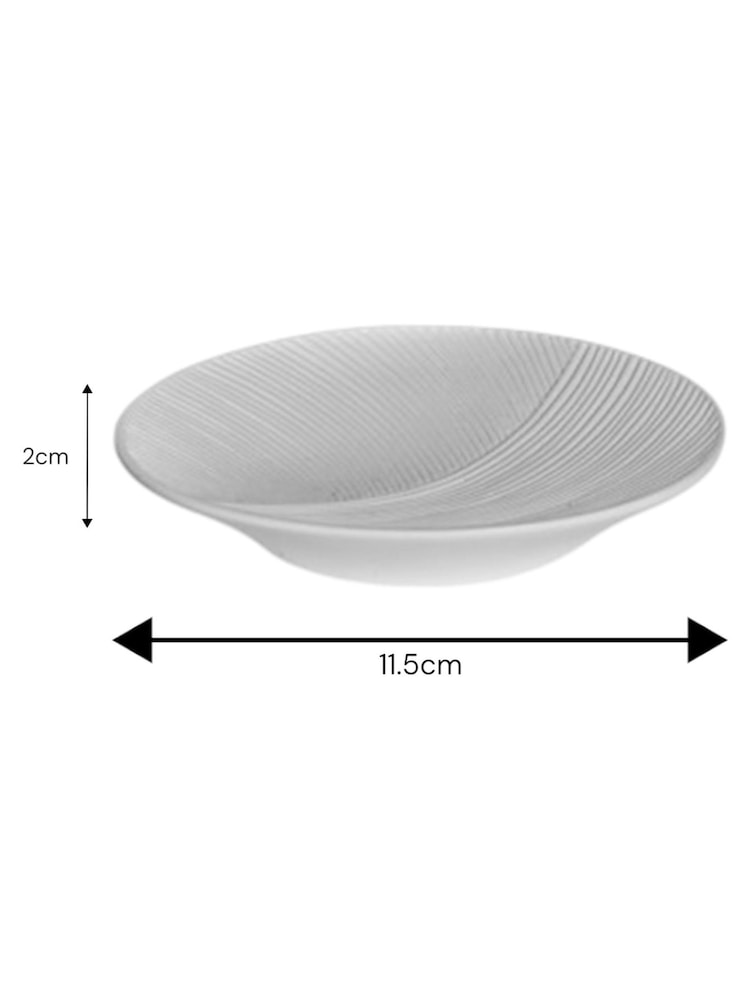 Showerdrape White Ripple Textured 2 Piece Bathroom Accessory Set - Image 5 of 5 Showerdrape White Ripple Textured 2 Piece Bathroom Accessory Set - Image 5 of 5