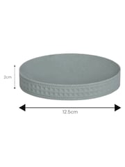 Showerdrape Sage Green Maison Shimmer 2 Piece Bathroom Accessory Set - Image 5 of 5