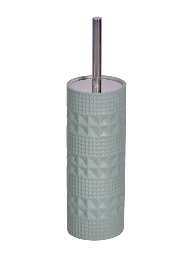 Showerdrape Sage Green Maison Shimmer Toilet Brush - Image 3 of 3